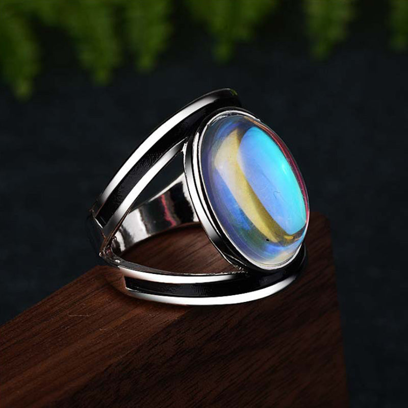Olivenorma Pure Colorful Moonstone Orgone Ring