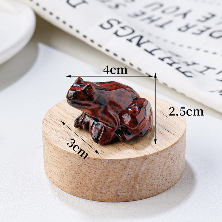 Olivenorma Serene Spirit Gemstone Frog Gemstone Decoration - image 43