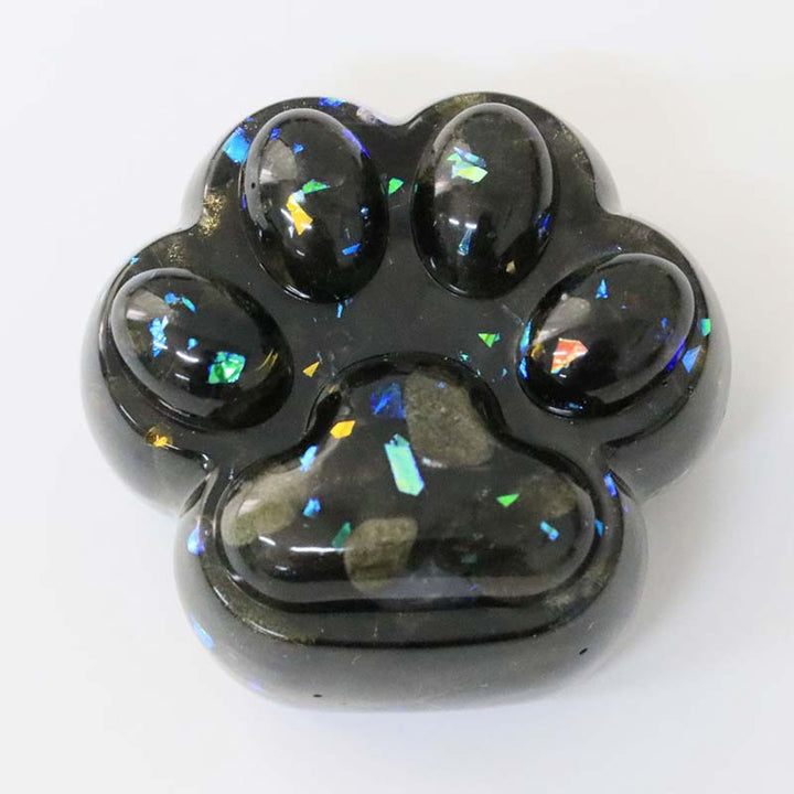 Olivenorma Natural Stone Puppy Decoration - Obsidian-Dog Paw - image 14