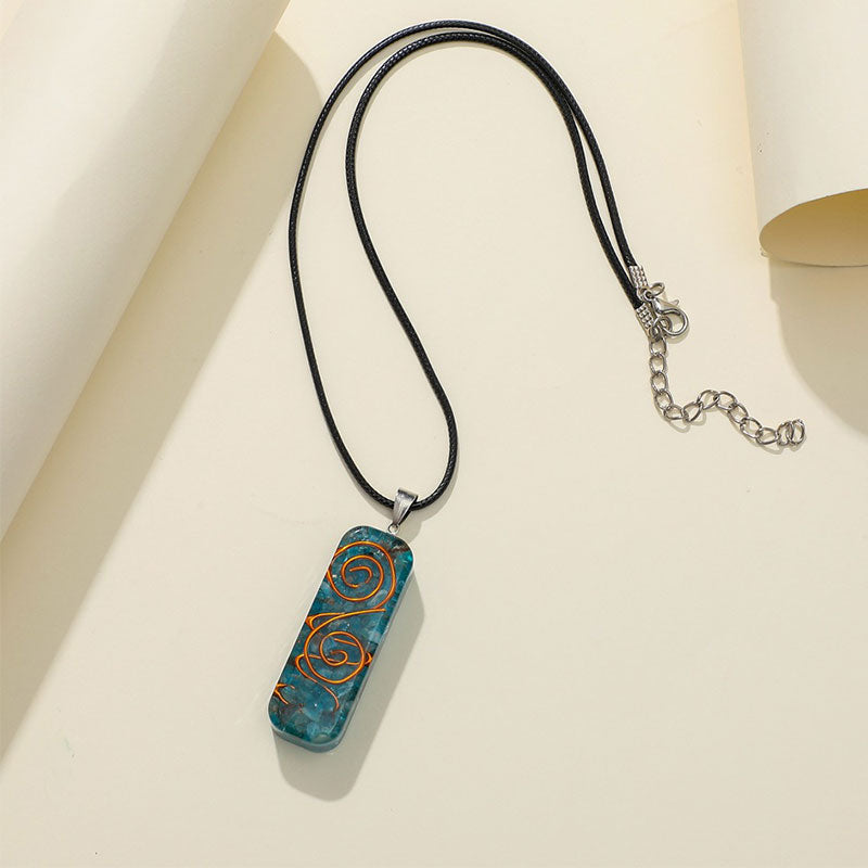 Olivenorma Kyanite Healing Necklace