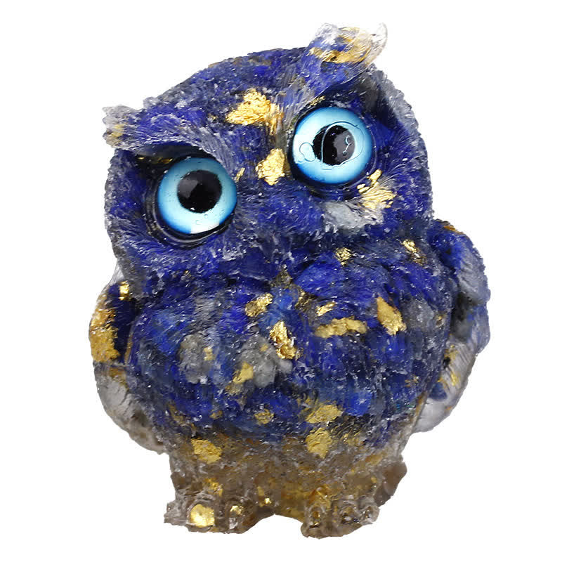 FREE Today: Natural Crystal Owl Healing Gemstone Decoration - Lapis Lazuli+Foil - image 30