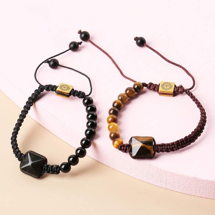 Natural Tiger Eye Protection Bracelet