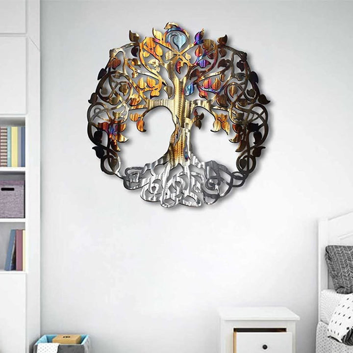 Olivenorma Tree Of Life Home Art Metal Wall Decor