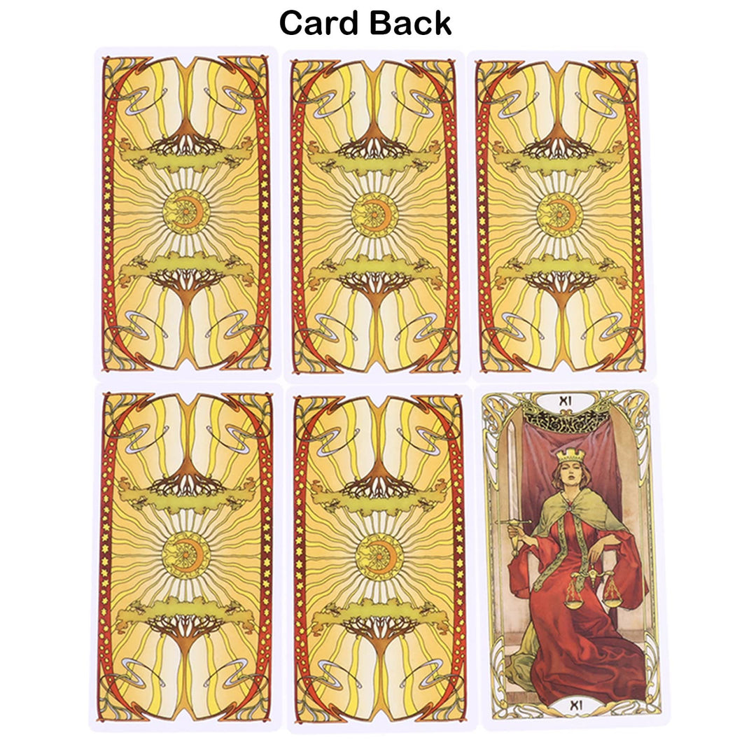 Olivenorma Golden Art Nouveau Tarot Deck Cards