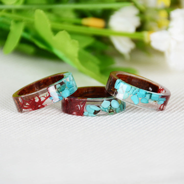 Olivenorma Intellectual & Optimistic - Handmade Wood Ring - image 10