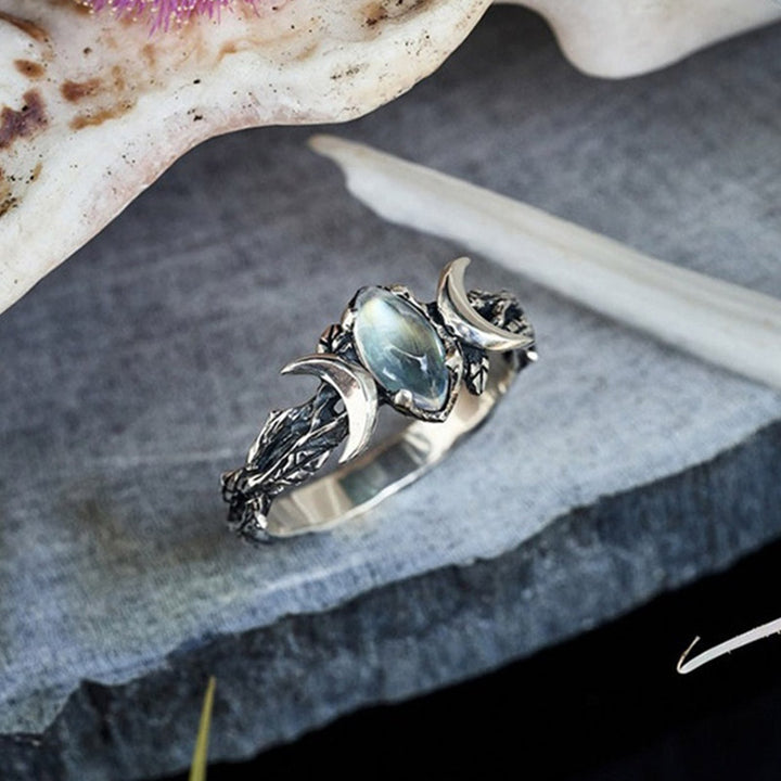 Olivenorma Moonstone Moon Light Ring - image 5