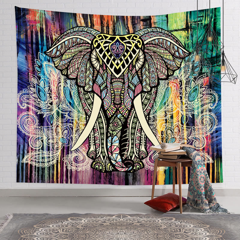 Olivenorma Yoga Backdrop Fabric Decorative Wall Covering Mural Tapestry - Flannel - Mammoth#2 - 78.74"*59.05"(200*150cm) - image 5