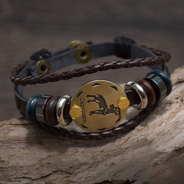 Olivenorma Zodiac Healing Weave Bracelet