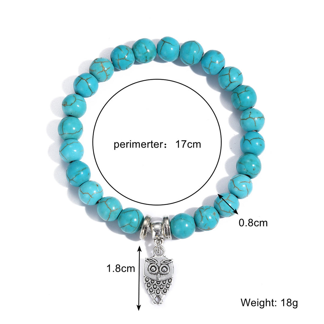 Olivenorma "Eternal Protection" Evil Eye Turquoise Bracelet