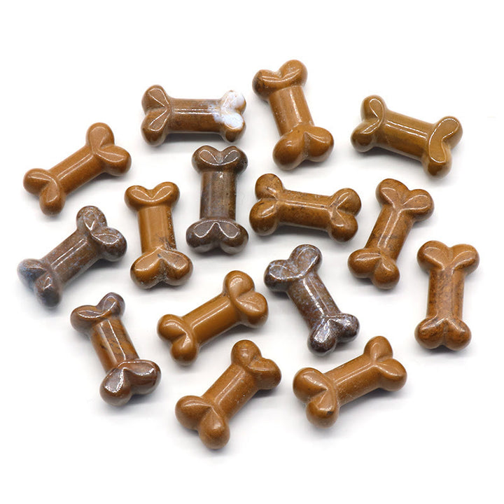 Olivenorma Natural Quartz Crystal Mini Bone Gemstone Decoration - image 28