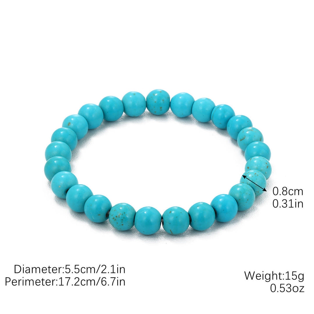 Olivenorma "Eternal Protection" Evil Eye Turquoise Bracelet