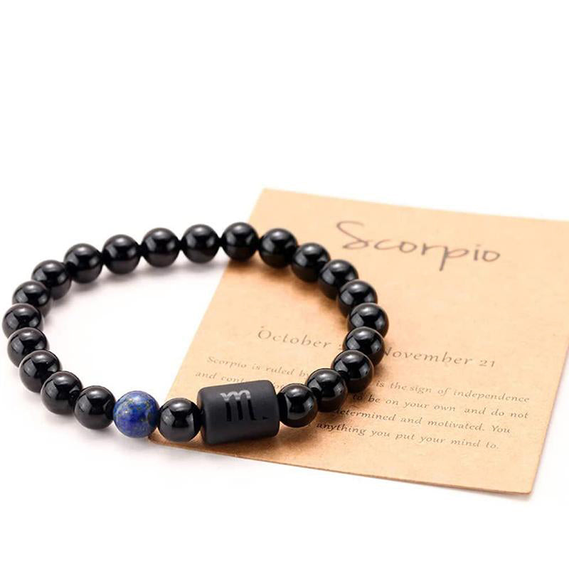 Olivenorma Obsidian Zodiac Lucky Bracelet