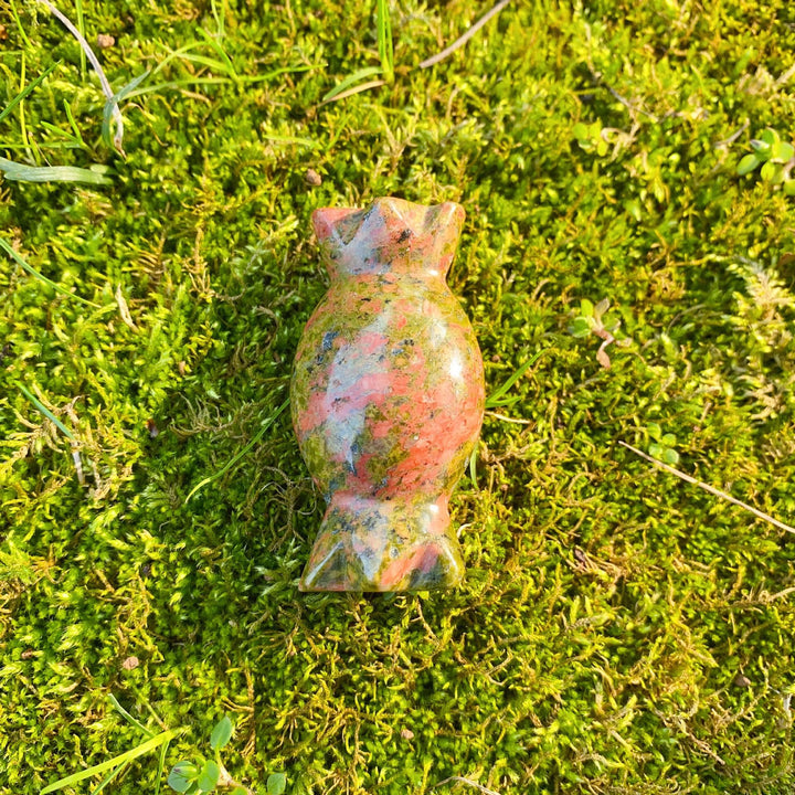 Olivenorma Christmas Candy Crystal Ornaments Gemstone Decoration - Unakite - image 19