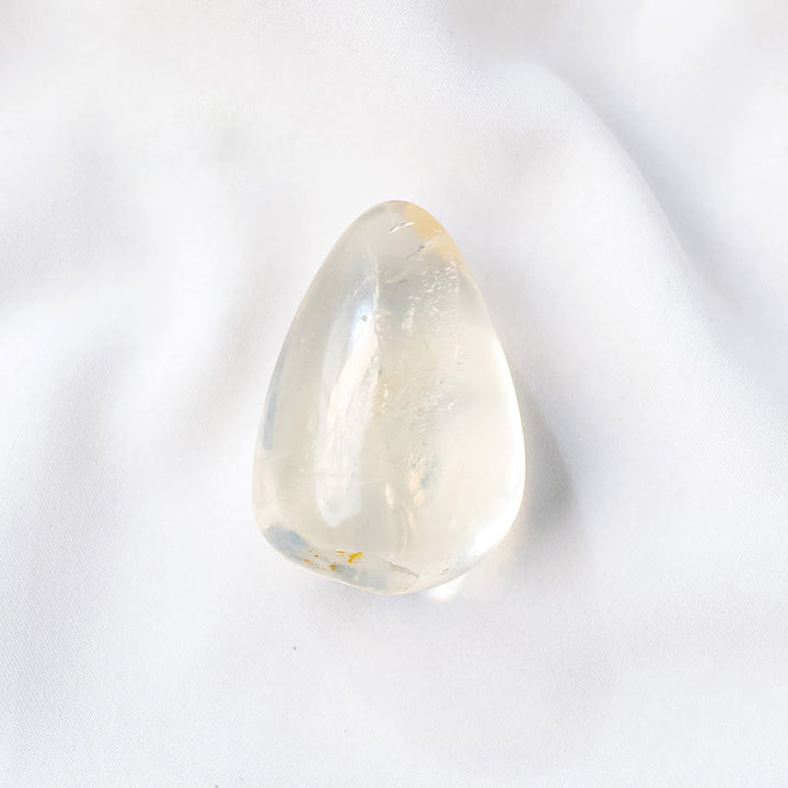 Olivenorma Natural Crystal Drop Shape Polished Play Natural Stone