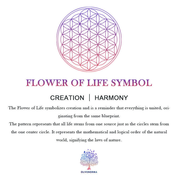 Olivenorma Moonstone Flower Of Life Orgone Pyramid