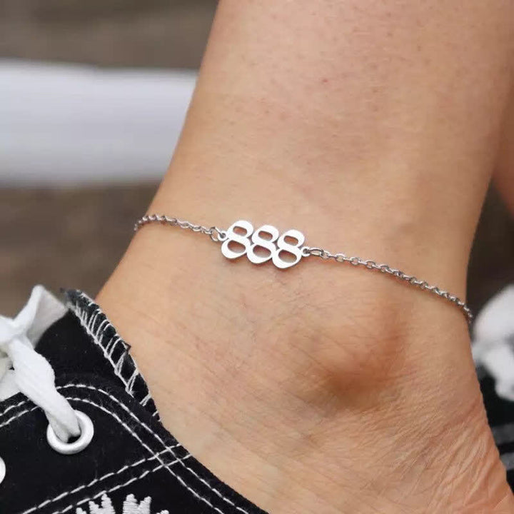 Angel Number Spiritual Anklet Bracelet