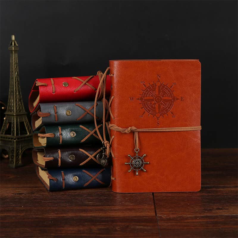 (Clearance 30% OFF / CODE: OFF30) - Olivenorma Vintage Leather Cover Journal - image 1