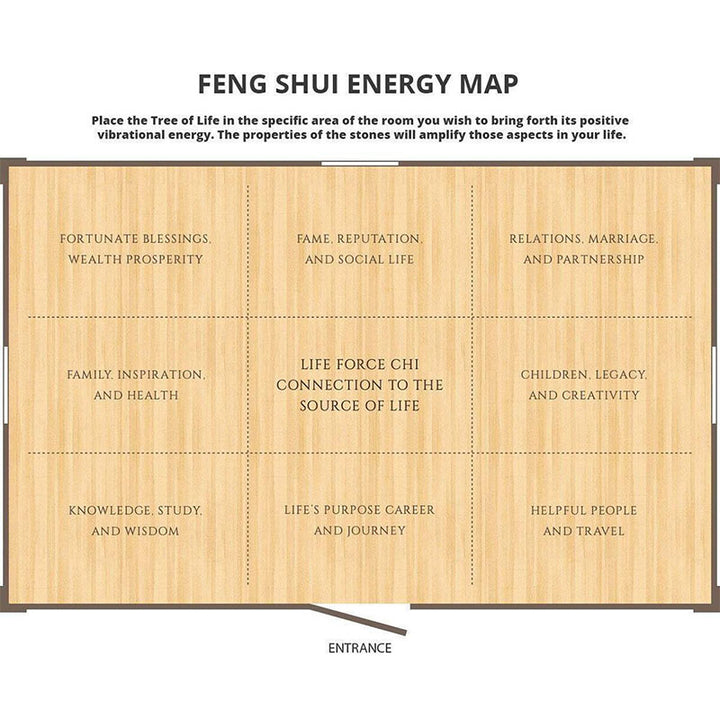 Olivenorma Strength & Growth Chakra Feng Shui Tree