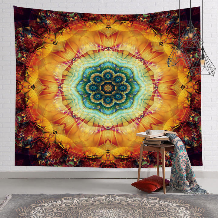 Olivenorma Yoga Backdrop Fabric Decorative Wall Covering Mural Tapestry - Flannel - Flowers - 78.74"*59.05"(200*150cm) - image 26