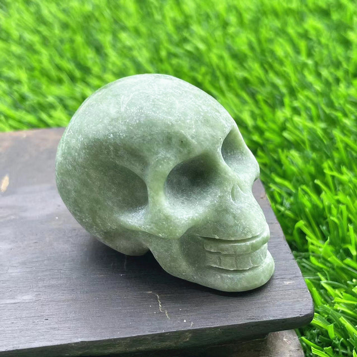 Olivenorma 5cm Carved Natural Crystal Skull Gemstone Decoration - image 17
