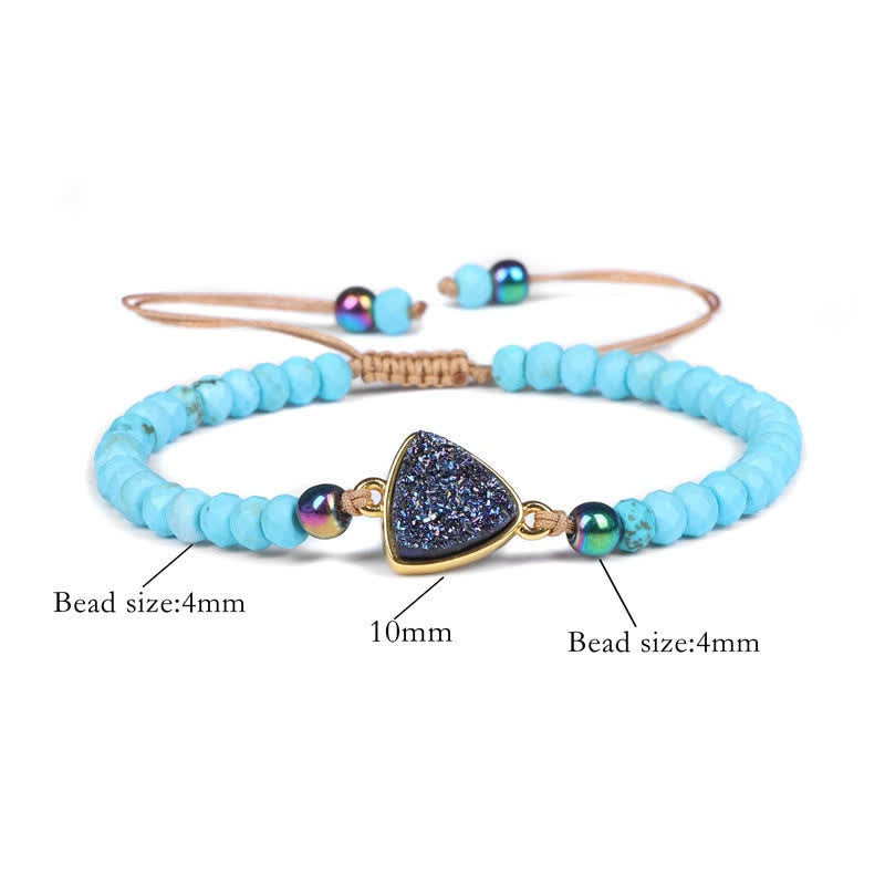 Olivenorma Faceted Natural Crystal Bracelet