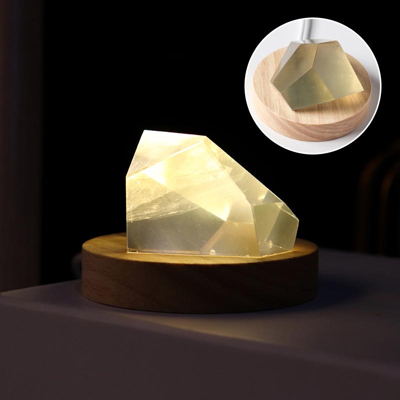 Olivenorma USB Natural Crystal Lamp