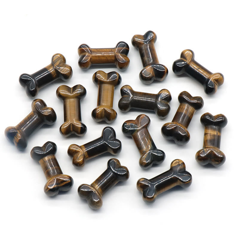 Olivenorma Natural Quartz Crystal Mini Bone Gemstone Decoration - image 26