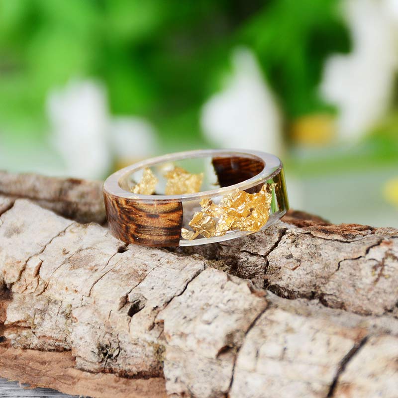 Olivenorma Intellectual & Optimistic - Handmade Wood Ring - image 32