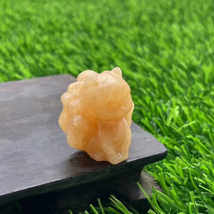 Olivenorma Natural Stone 3cm Nine Tailed Fox Gemstone Decoration - image 11