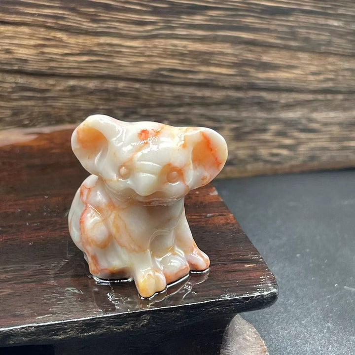 Olivenorma 1.2 Inches Carved Cute Koala Figurine Gemstone Decoration - image 20