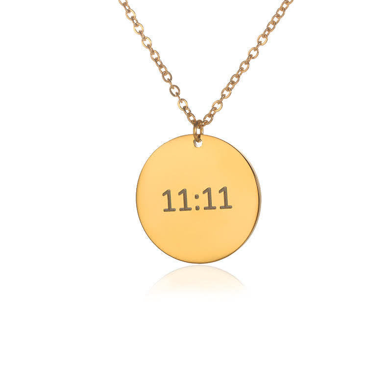 Olivenorma 11:11 Angel Number Lucky Necklace - Round#11:11 - image 11