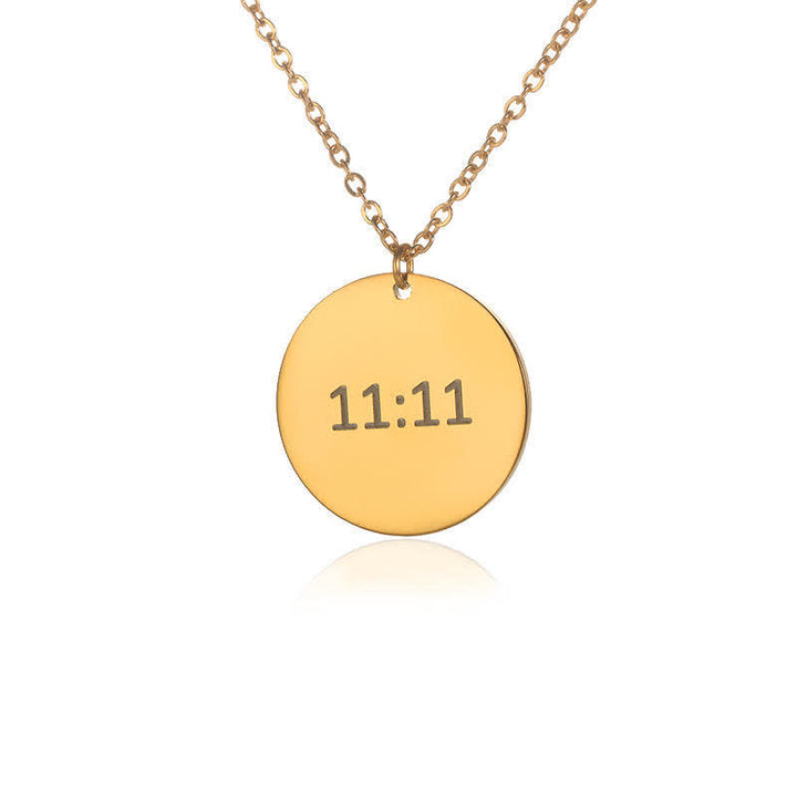 Olivenorma 11:11 Angel Number Lucky Necklace - Round#11:11 - image 11