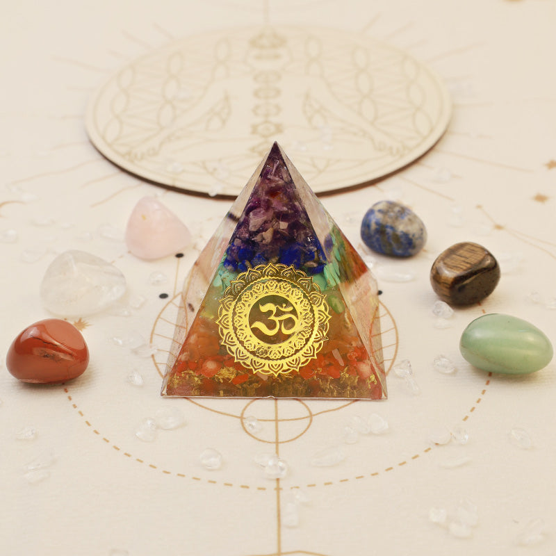 Olivenorma Pure Chakra Protection Orgone Pyramid