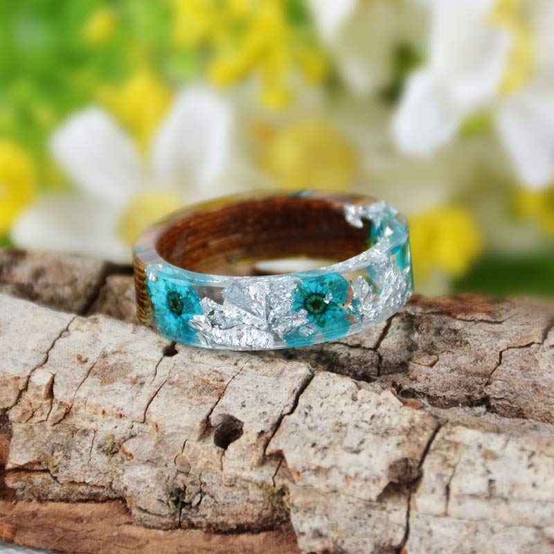Olivenorma Intellectual & Optimistic - Handmade Wood Ring - image 40