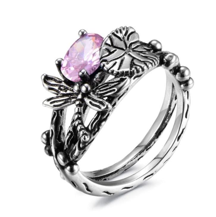 Olivenorma Natural Protaction Crystal Ring