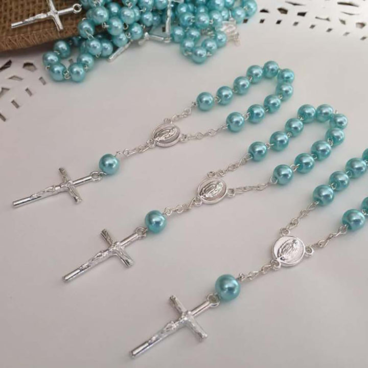 Olivenorma Pearl Heart Cross Bracelet