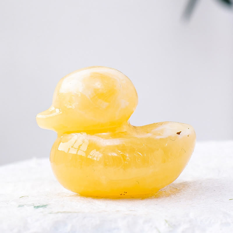 Olivenorma 1.2Inch Quartz Crystal Duck Carving Gemstone Decoration - image 19