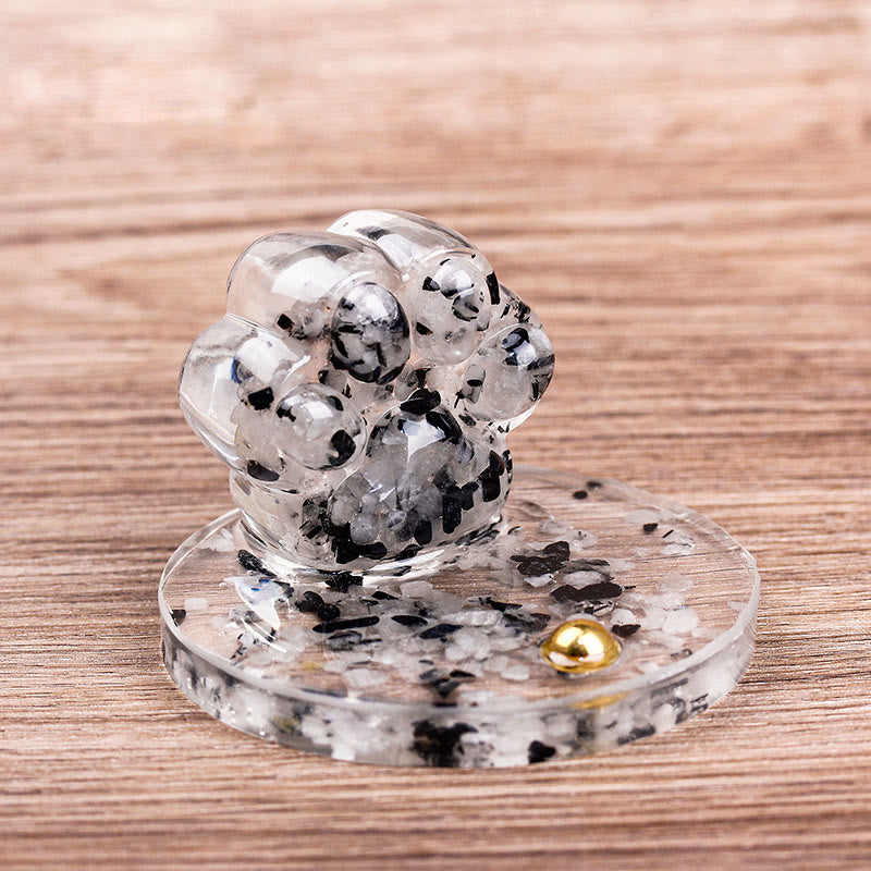 Olivenorma Natural Stone Epoxy Cat Claw Mobile Phone Holder - image 2