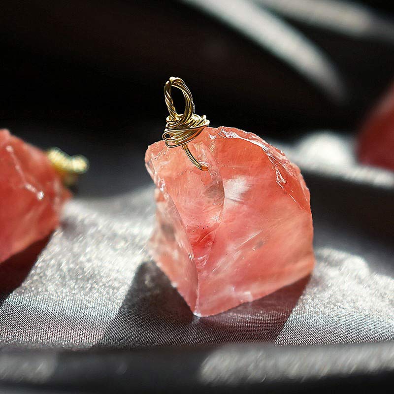 Red Quartz Grounding & Balancing Gemstone Neclace