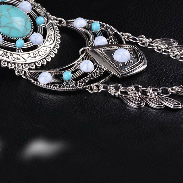 Olivenorma Bohemian Gem-Set Body Chain Necklace